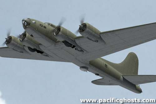 The Swamp Ghost > 3d Animation > B-17E 41-2446 Model